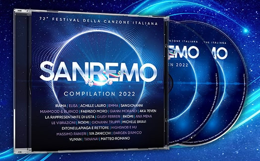 SANREMO - Compilation 2022 cd in edicola 