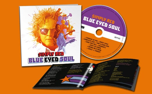 SIMPLY RED - "BLUE EYED SOUL" cd edicola - mondadoriperte.it